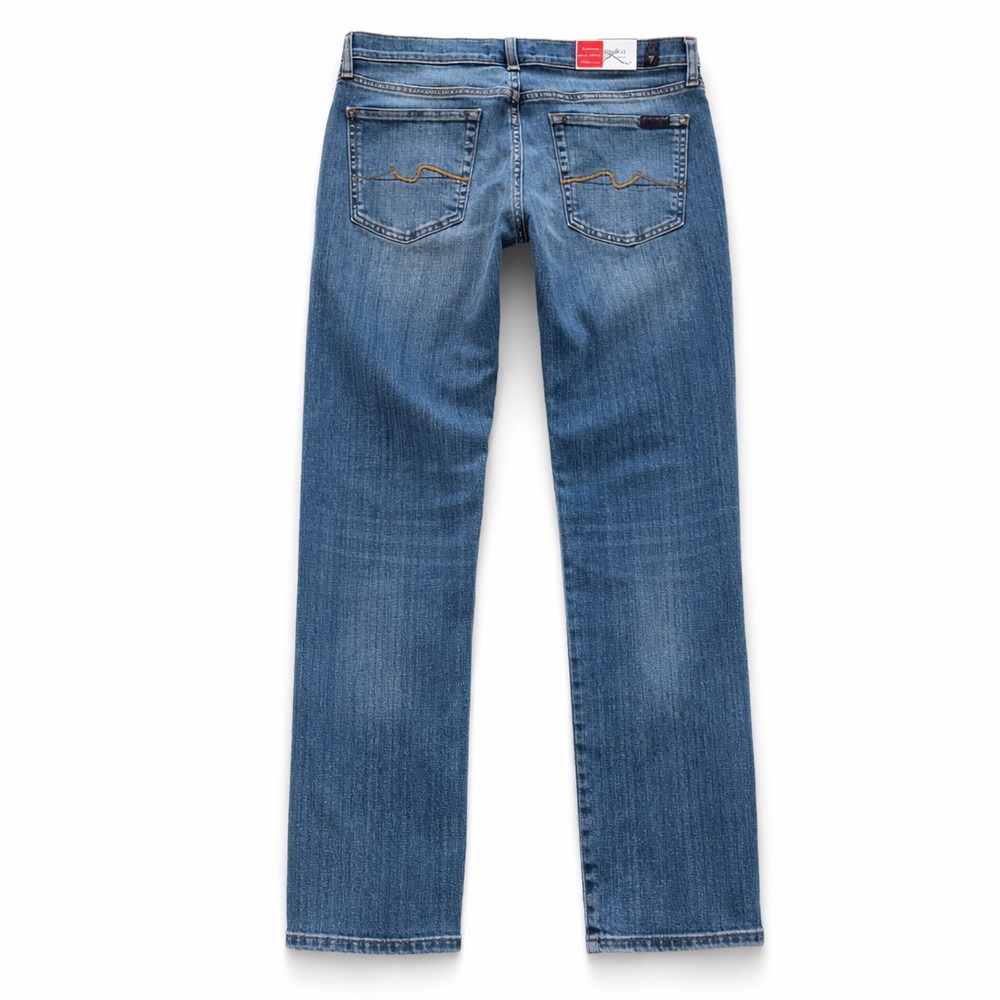 7 FOR ALL MANKIND JOSEFINA FEMININE BOYFRIEND JEANS NWT - Picture 2 of 11